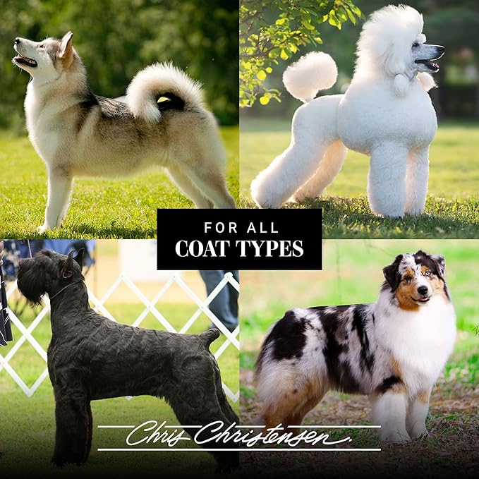 Chris Christensen Spectrum Ten Dog Shampoo, Groom Like a Professional, Gentle Cleansing, Gorgeous Shine, Made in USA, 473ml
