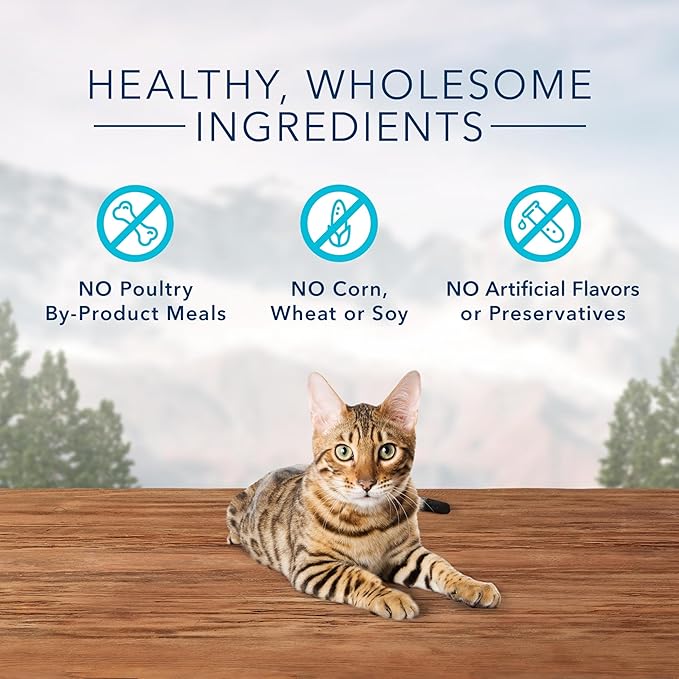Blue Buffalo Wilderness High Protein Crunchy Cat Treats, Made with Natural Ingredients, Tasty Chicken, 2-oz Bag (Pack of 12)