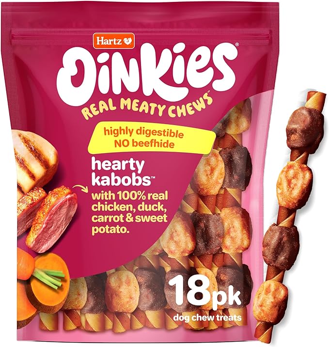 Oinkies Meathouse'n'Veg Hearty Kabobs, 18 Count