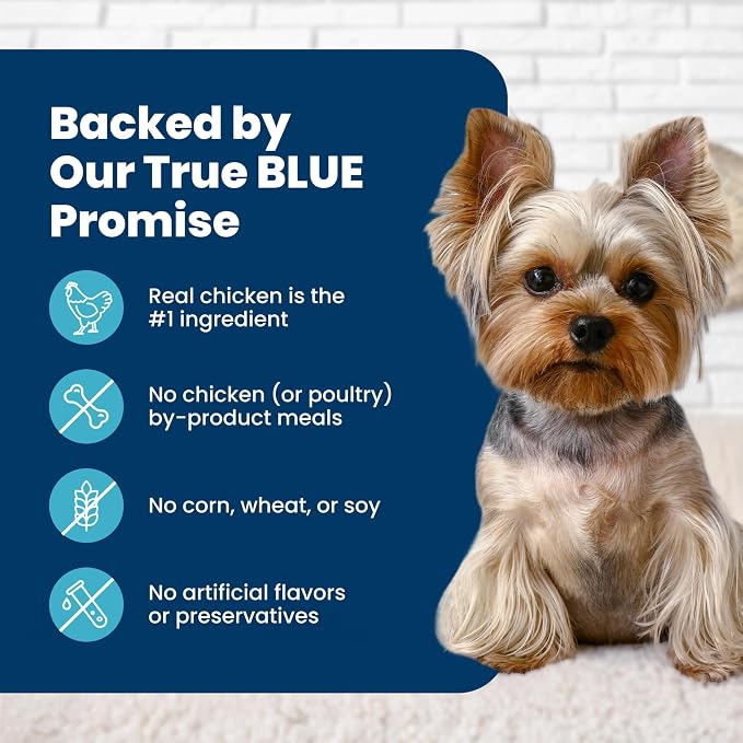 Blue Buffalo Life Protection Formula Chicken & Brown Rice Small Bite Adult Dry Dog Food, Supports Immunity with Antioxidant-Rich LifeSource Bits, Promotes Healthy Muscles, Skin & Coat Health, 34 lbs.
