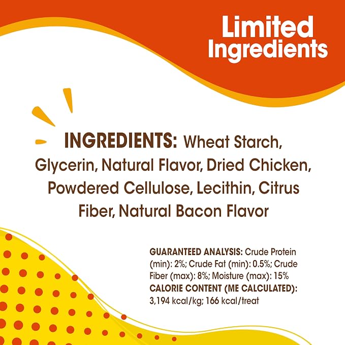Nylabone Nubz Natural Dog Chew Treats for Large Dogs, Long Lasting Dog Chew Bones Made in the USA, Chicken Flavor Breath Freshener Dental Chews, Large Dog Bones for Dogs Over 30 lbs. (2 Count)