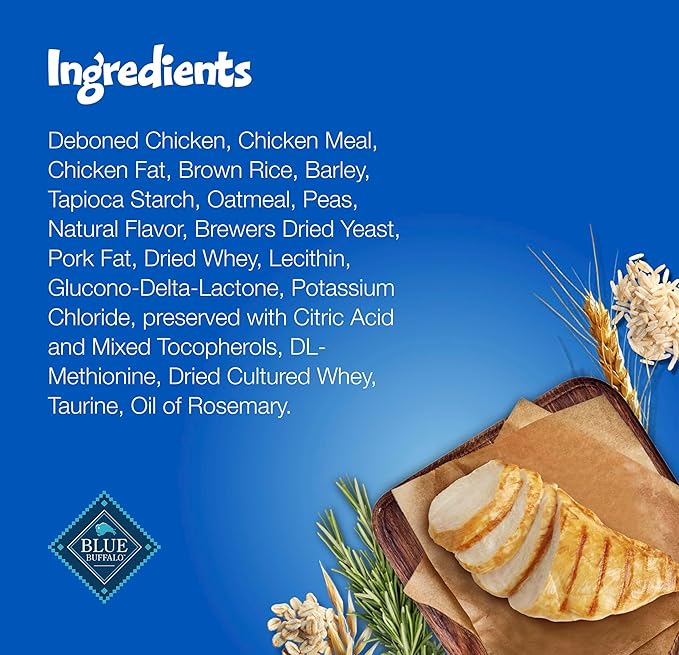 Blue Buffalo Bursts Paw-Lickin' Chicken Crunchy & Creamy Cat Treats, Great for Training, Made with Real Chicken, Natural Cat Treats Enhanced with Vitamins, Minerals & Other Nutrients, 5 oz.