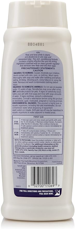 Hartz UltraGuard Pro Triple Active Flea & Tick Dog Shampoo