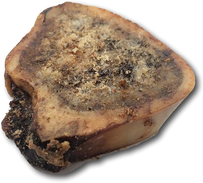 Top Dog Chews - Dog Bones with Bone Marrow, Made in The USA, (6 Slices), Beef Femur, Long Lasting Dog Chews, All-Natural - Great for Small and Medium Dogs
