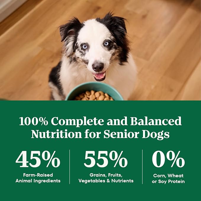 Nutro Natural Choice Senior Dog Food Dry Recipe, Chicken and Brown Rice Recipe, Dry Dog Food, 13 lb. Bag