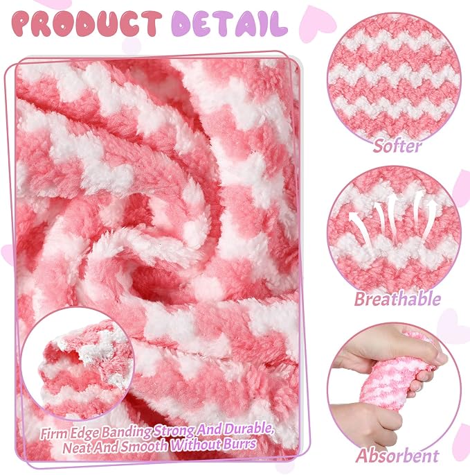 Moukeren 20Pcs Guinea Pig Fleece Bedding Blankets Bulk Washable Small Animal Fleece Cage Liners Pet Wash Cloth Sleeping Mat Cover for Hamster Chinchilla Rabbit Hedgehog(Multicolor, 14 x 30 Inch)