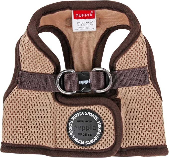 PUPPIA International Harness Soft B Vest, XX-Large, Beige