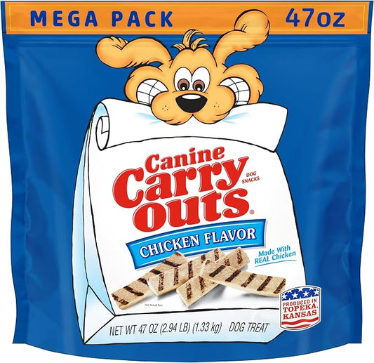 Canine Carry Outs Chicken Flavor Soft Dog Treats, 47 Oz. Bag