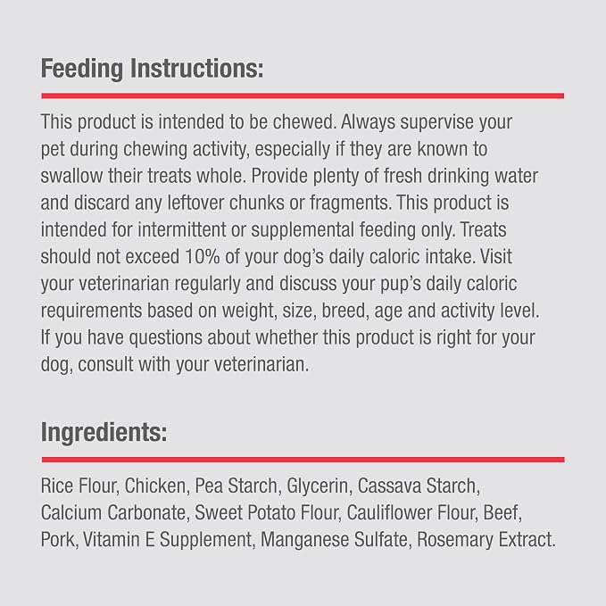 DreamBone Spirals Variety Pack Chews for Dogs, Treat Your Dog to Easy-to-Digest Rawhide-Free Chews Made with Chicken, Beef or Pork, 45 Count