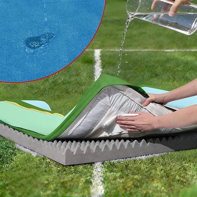 Comfort Expression Orthopedic Dog Bed for Extra Large Dogs 45x35 Inch, Waterproof Egg Crate Foam XL Pet Bed with Bolsters, Dog Couch with Washable Cover & Non-Slip Bottom, Boston