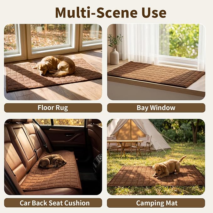 Velvet Couch Covers for Sectional Sofa Washable, Non-Slip L Shaped Sectional Couch Cover, Soft Pet Couch Covers for Sofa, Furniture Slipcovers for 2-3 Cushion Couch(1PC,35"x71",Dark Brown)
