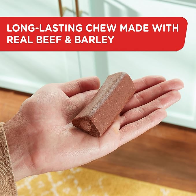 Nutrish Soup Bones Premium Dog Chews with Real Beef and Barley, 6 Chews (Rachael Ray) (Pack of 2)