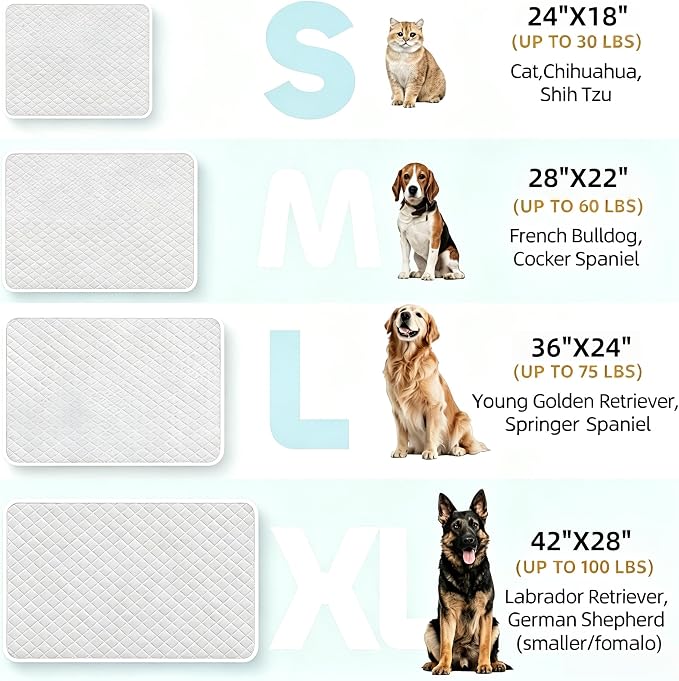 Dog Cooling Mat Q-Max>0.5 Self Cooling Crate Pad for Bed, Floor, Car Travel Indoor Outdoor Summer Use Breathable Portable Washable Pet Cooling Mat with Arc-Chill Fabric Light Gray 24" x 18"