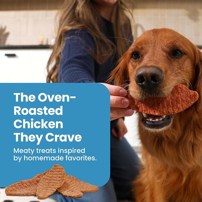 Blue Buffalo Nudges Chicken Jerky Cuts Natural Dog Treats, Tender & Meaty Dog Snacks, Healthy Reward or Training Treat, Made in the USA with Real Chicken, No Artificial Preservatives, 36 oz.