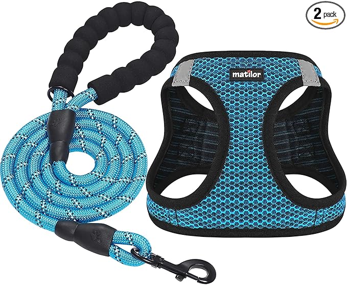 Dog Harness Step-in Breathable Puppy Cat Dog Vest Harnesses for Small Medium Dogs