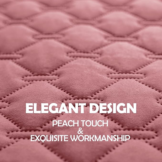 gogobunny 3X Stronger Waterproof Pet Blanket, Scratch Proof Furniture Protector for Dogs Cats, Reversible Cover 32x53 Inch, Dark Pink/Light Pink