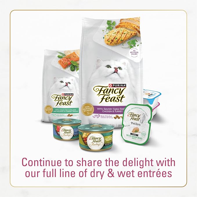 Fancy Feast Purina Filet Mignon Flavor with Real Seafood & Shrimp Dry Cat Food (7 Pound (Pack of 1))