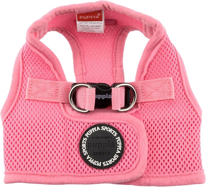 PUPPIA International Puppia Harness Soft B Vest Pink Large