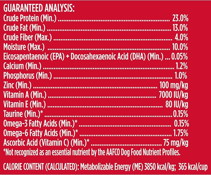 Nutrish Real Beef, Pea & Brown Rice Recipe Whole Health Blend Dry Dog Food, 40 lb. Bag, Packaging May Vary (Rachael Ray)