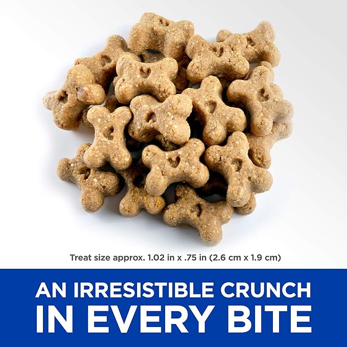 Hill's Natural Grain-Free Crunchy Dog Treats, Chicken & Apples, 8 oz. Bag (Pack of 12)