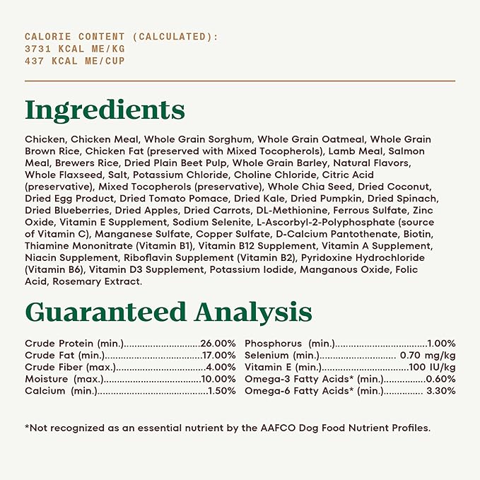 Nutro Ultra Adult Small Breed Dog Food Dry Recipe, Dry Dog Food for Small Dogs, Chicken, Lamb and Salmon Protein Trio, 3.5 lb. Bag