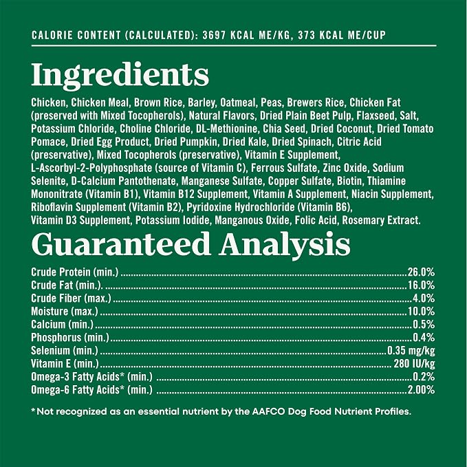 Nutro Natural Choice Small Breed Dry Dog Food, Adult Dog Food Dry Chicken and Brown Rice, 13 lbs.