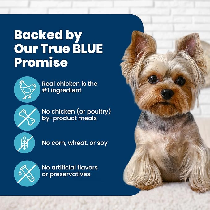 Blue Buffalo Life Protection Formula Chicken & Brown Rice Small Bite Adult Dry Dog Food, Supports Immunity with Antioxidant-Rich LifeSource Bits, Promotes Healthy Muscles, Skin & Coat Health, 15 lbs.