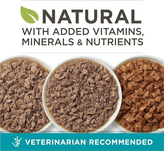 Purina ONE Natural,High Protein Cat Food Variety Pack,Turkey,Chicken and Tuna Recipes - 3 oz. Cans,(Pack of 48)