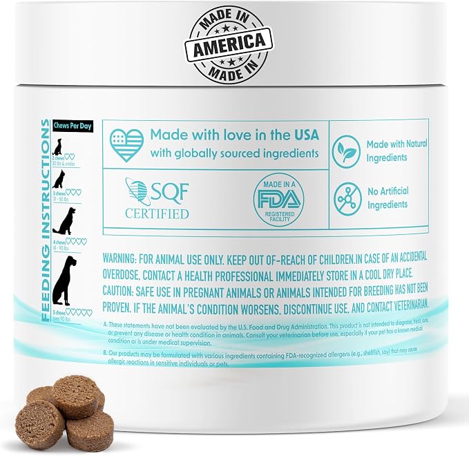 Fresh Breath Dental Chews for Dogs (120 Soft Chews) – Oral Care & Bad Breath Support – Turkey Tail Mushroom, Parsley & Kelp – Daily Teeth & Gum Support – Made in USA – Dr. Woow