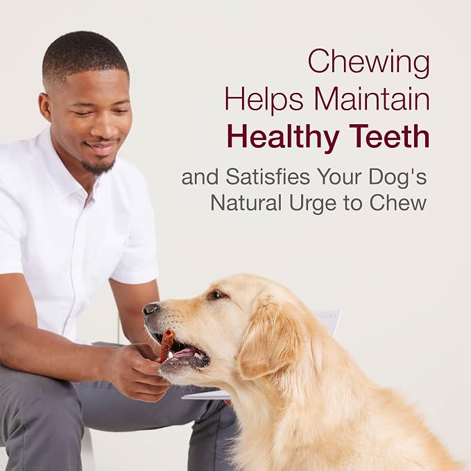 SmartBones SmartSticks With Real Peanut Butter, Rawhide-Free Chews for Dogs, 25 Count