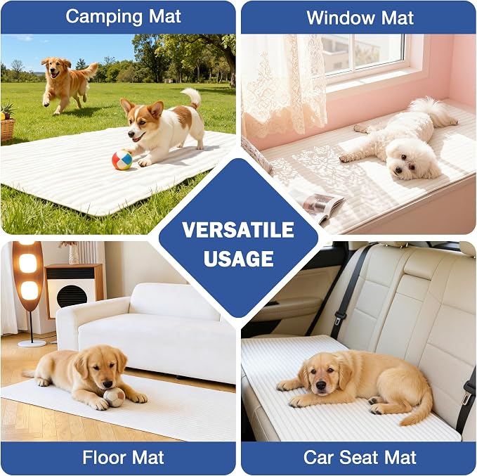 MYSKY HOME 100% Waterproof Couch Cover for Sectional Sofa, Couch Covers for Dogs Washable, Non Slip 2 PCS Sofa Slipcover, L Shape Sofa Cover Furniture Protector for Pet, Off White, 35"x70.9"+35"x82.7"