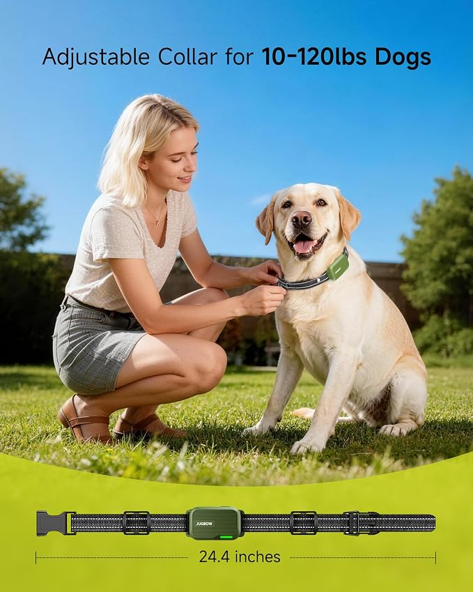 Shock Collar for 2 Dogs (10-120lbs) - 4200FT Dog Training Collar with Remote, IPX8 Waterproof Electric Collar with 4 Training Modes, Rechargeable E-Collar for Large Medium Small Breeds
