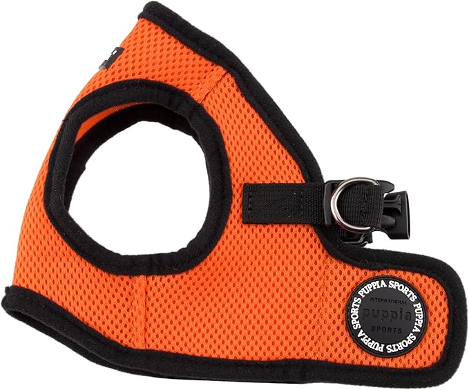 PUPPIA International Harness Soft B Vest, Large, Orange