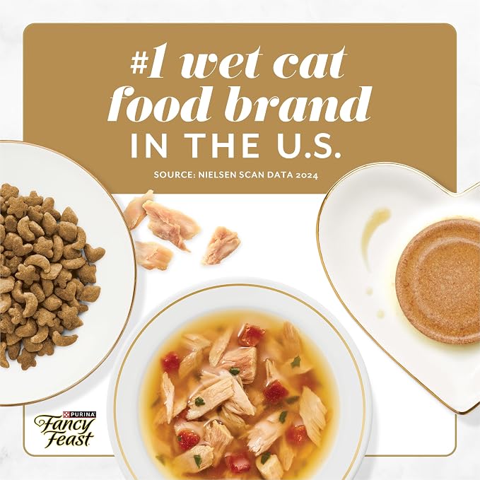 Purina Fancy Feast Petites Seared Salmon Entree With Spinach in Gravy Gourmet Wet Cat Food - (Pack of 12) 2.8 oz. Tubs