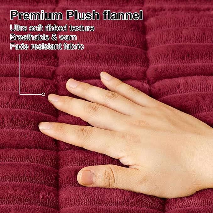 Smiry Couch Cover for Dogs, Non Slip Washable Sofa Protector for Pets, Soft Furniture Cover for Pet, Stylish Sofa Covers, Cozy Protect Against Fur, Dirt & Everyday Messes (Red, 35.4" x 63")