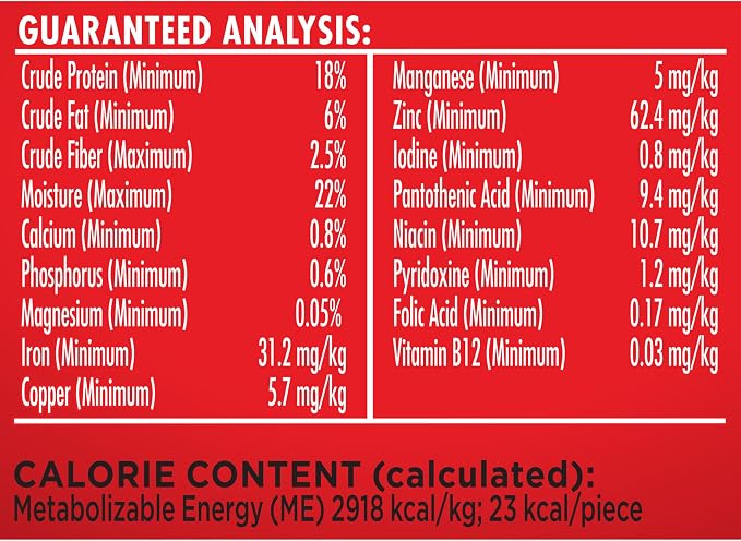 Milk-Bone Soft & Chewy Dog Treats, Made with Real Chicken, 25 Ounce Canister