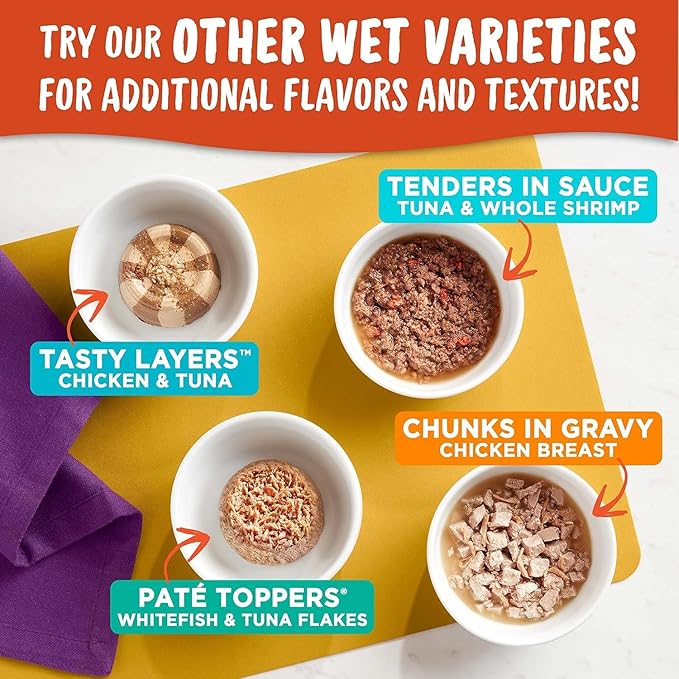 Meow Mix 2.75 Ounce Classic Favorites Variety 24 Pack