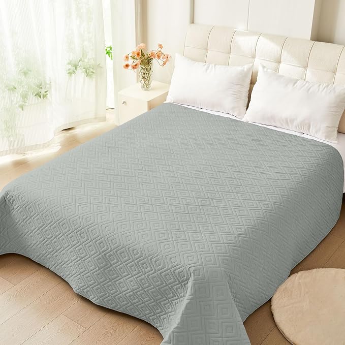 hyha Waterproof Dog Blanket, Soft Dog Bed Cover Pet Blankets, Waterproof Sofa Couch Cover for Dogs Washable, Reversible Pet Couch Covers for Sofa Furniture (82x102 Inch, Grey/Grey)