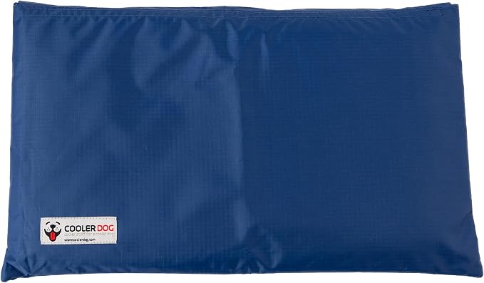 CoolerDog Hydro Cooling Mini Mat for Dogs – Dog Cooling Mat & Cooling Pad for Hot Weather – Triple Layer Ice & Water Cooling System (18" x 10.5")