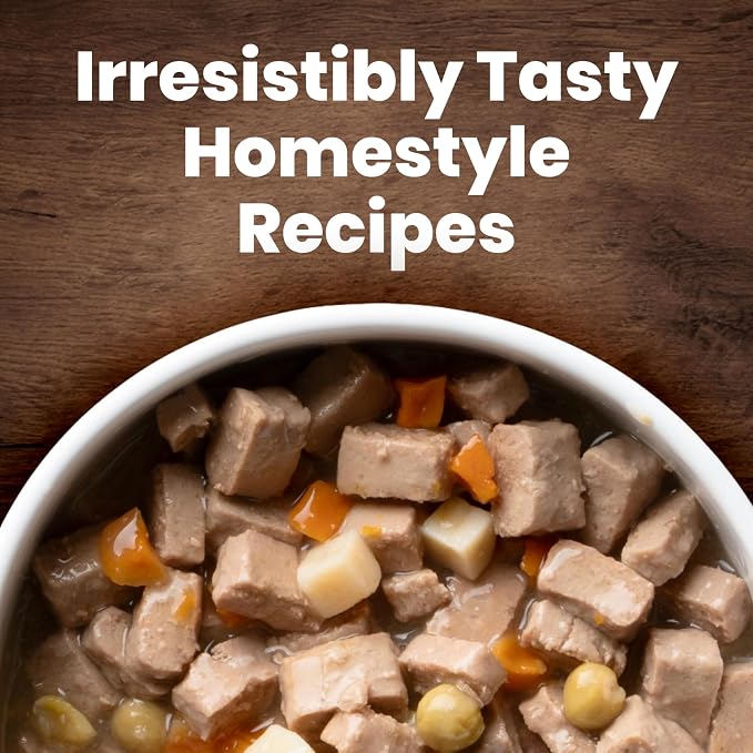Blue Buffalo Blue’s Stew Variety Pack Hearty Beef & Country Chicken Stew Natural Grain Free Wet Dog Food with Real Meat in Thick Savory Gravy, Natural Ingredients, 12.5-oz Cans (6 Count)