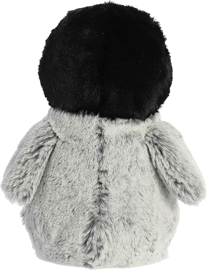Aurora® Adorable Mini Flopsie™ Pippin Penguin™ Stuffed Animal - Mini Companions Ready for Playful Adventures - for Kids All Ages, Toddlers, Adults, and Families - Gray 6.5 Inches