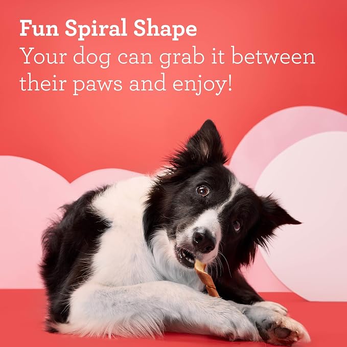 DreamBone Spirals Variety Pack Chews for Dogs, Treat Your Dog to Easy-to-Digest Rawhide-Free Chews Made with Chicken, Beef or Pork, 45 Count