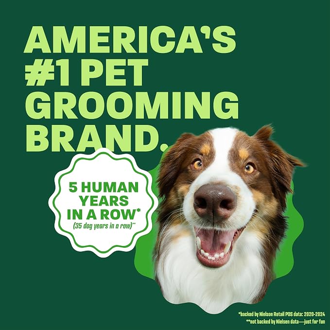 TropiClean Deshedding Dog Shampoo, Fast-Acting Shedding Control & Coat Softener, Puppy Safe, Made in USA, Lime & Coconut Scent, Cat Friendly, 20oz.