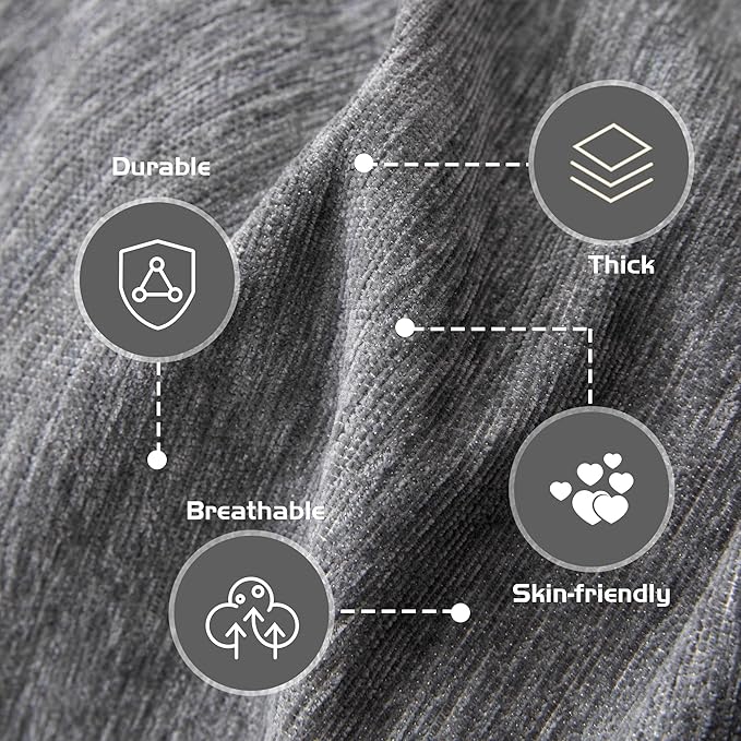 MEETSKY Couch Covers for Dogs, Washable Couch Covers, Pet Sofa Covers for 3 Cushion Couch, Chenille Thick Sectional Couch Cover Blanket Modern Furniture Protector Covers, 91" x 134", Dark Grey