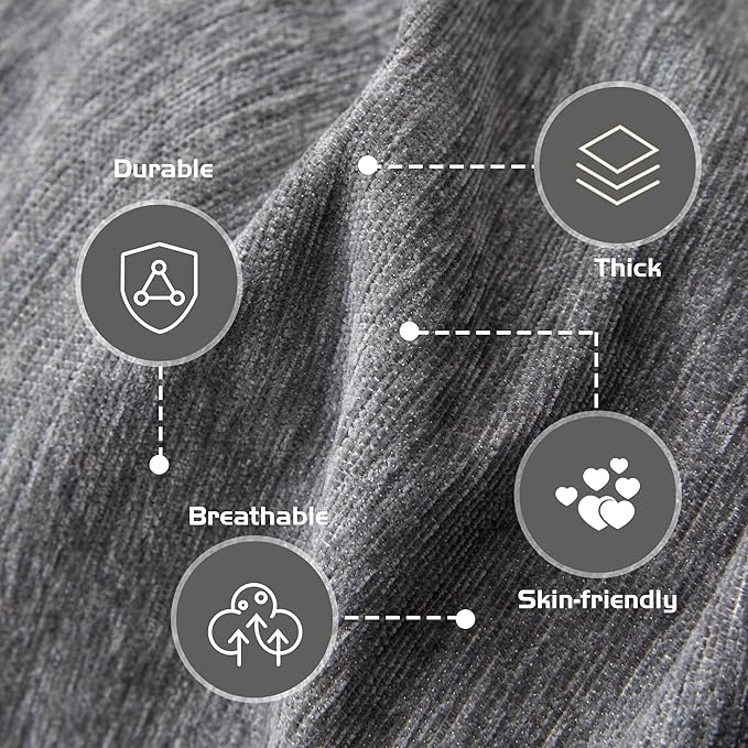 MEETSKY Couch Covers for Sofa, Washable Sofa Covers, Love Seat Couch Covers for 2 Cushion Couch Sofa Pet Friendly, Sectional Sofa Slipcovers, Thick Soft Fabric Modern Style, 71" x 118", Dark Grey