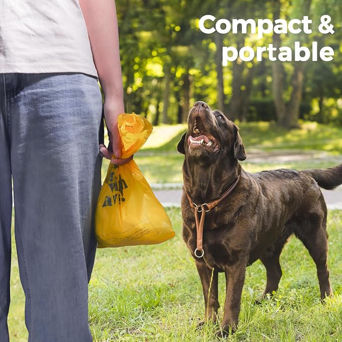 Dog Poop Bags Rolls Guaranteed Leak Proof and Extra thick Poop Bags for Dogs,600 Count 40 Rolls,Lavender Scented, Cornstarch Based Doggie Poop Bag for Puppy and Big Dogs
