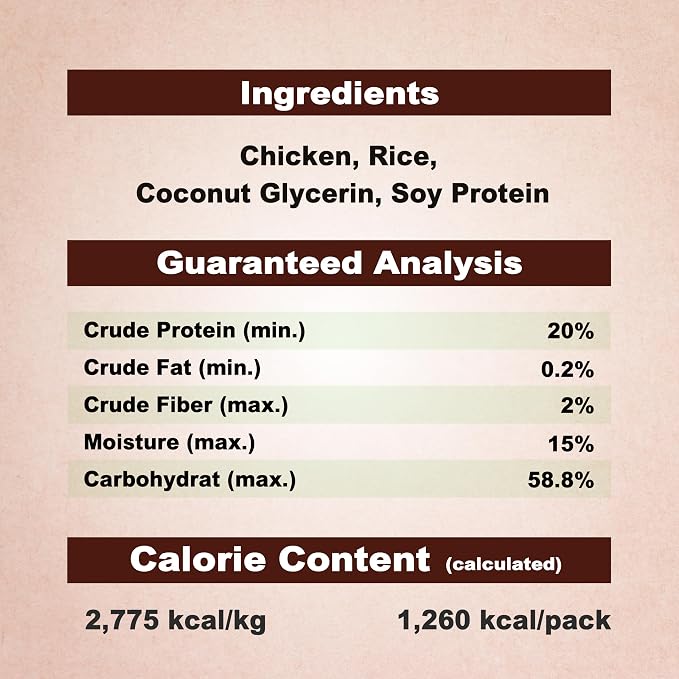Afreschi Chicken Dog Treats, All Natural, Healthy & Easily Digestible, Grain-Free Puppy Chews, Low-Fat, Human Grade Training & Rewards Dog Snacks, Rice Bone, 16 oz Pack