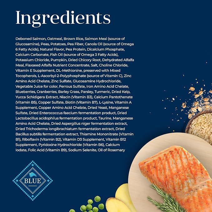 Blue Buffalo Basics Adult Dry Dog Food for Skin & Stomach Care, Limited Ingredient Diet, Made in the USA with Natural Ingredients, Salmon & Potato Recipe, 11-lb. Bag