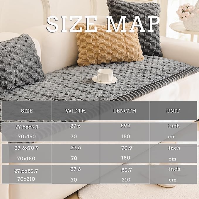 Pet Couch Cover for Dogs Washable Pet-Friendly Dog Sofa Protector for Furniture Boho Pets Mat for Couches and Sofas
