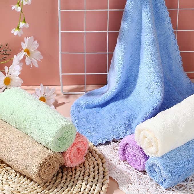 24 Pcs 24 Pcs Guinea Pig Fleece Bedding Blankets Bulk Washable Small Animal Fleece Cage Liners Pet Wash Cloth Sleeping Mat Cover for Hamster Chinchilla Rabbit Hedgehog (12 x 12 Inch,Multicolor)